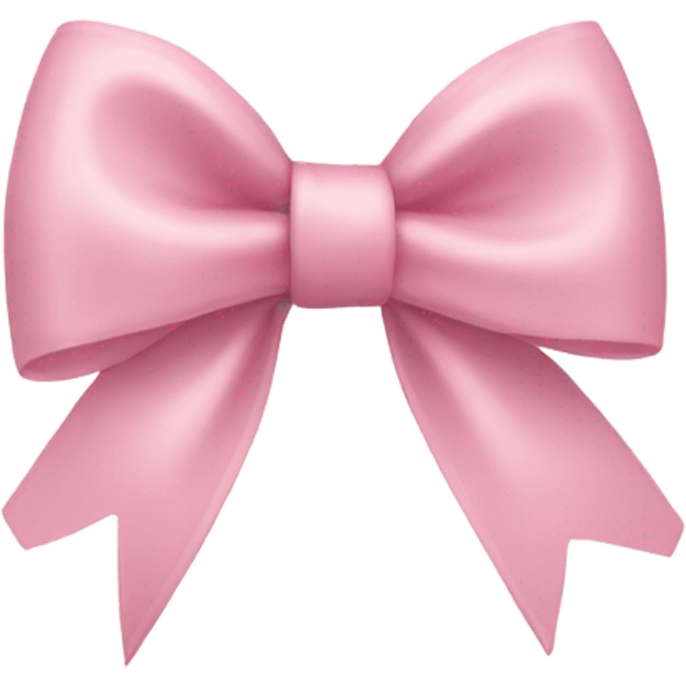 Light pink bow  emoji