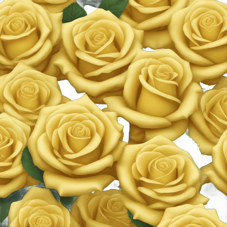 yellow rose emoji