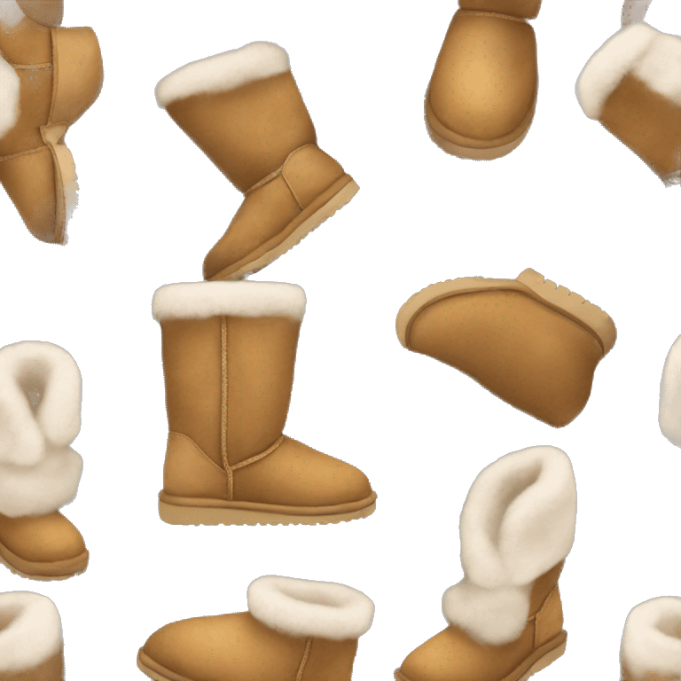 uggs shoes emoji