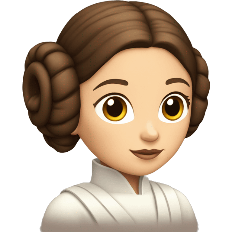 Princess Leia thanks  emoji