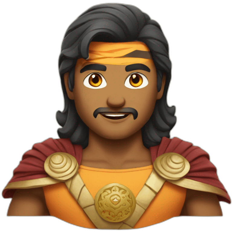 An Indian superhero who is Buddhist emoji