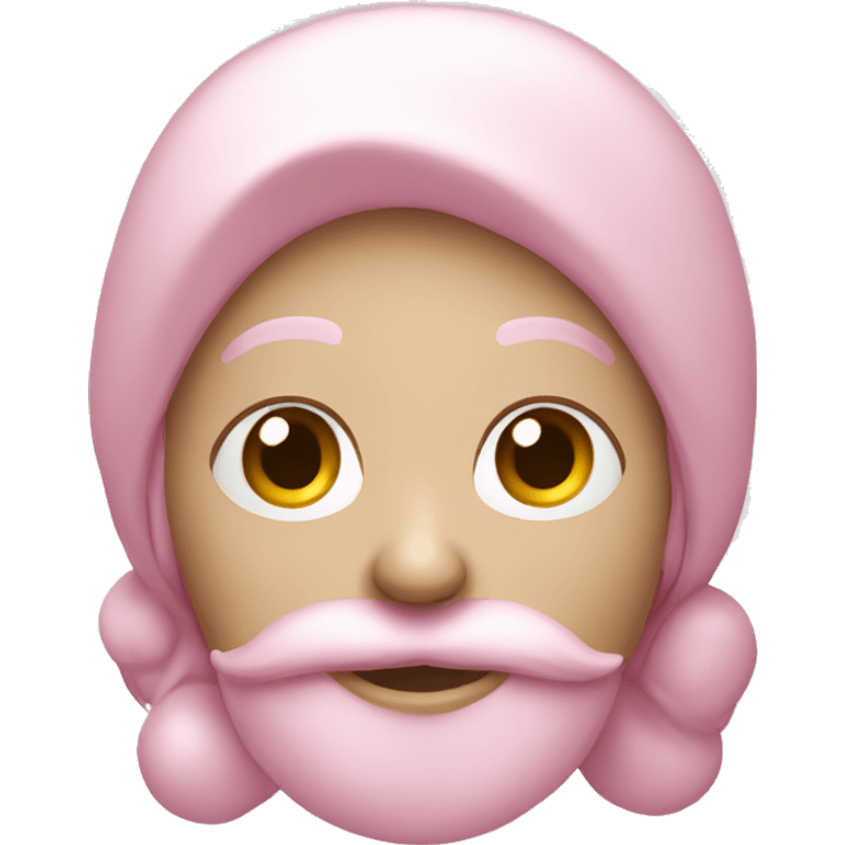 Light pink Christmas  emoji