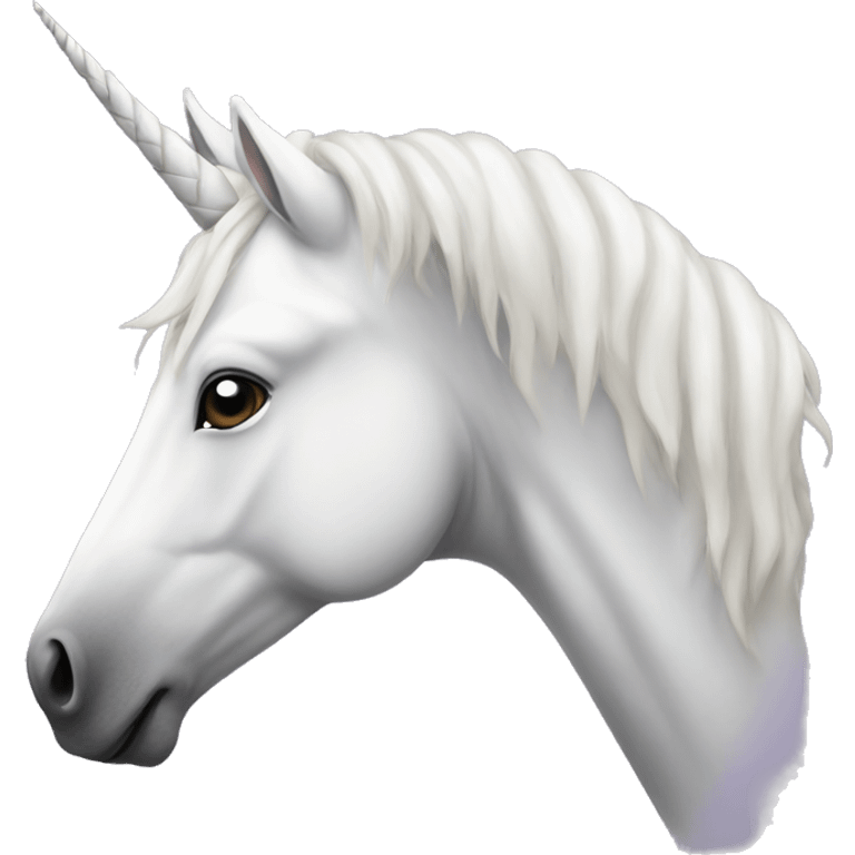 white unicorn emoji