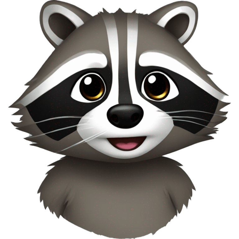 Raccoon emoji