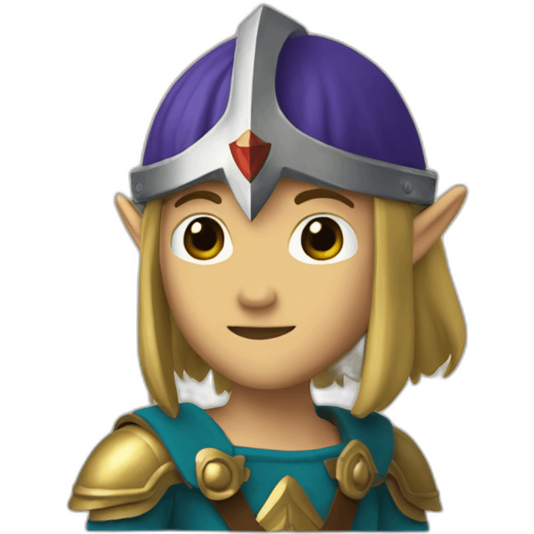 Zelda le chevalier emoji