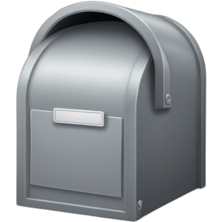 Grey Mailbox emoji