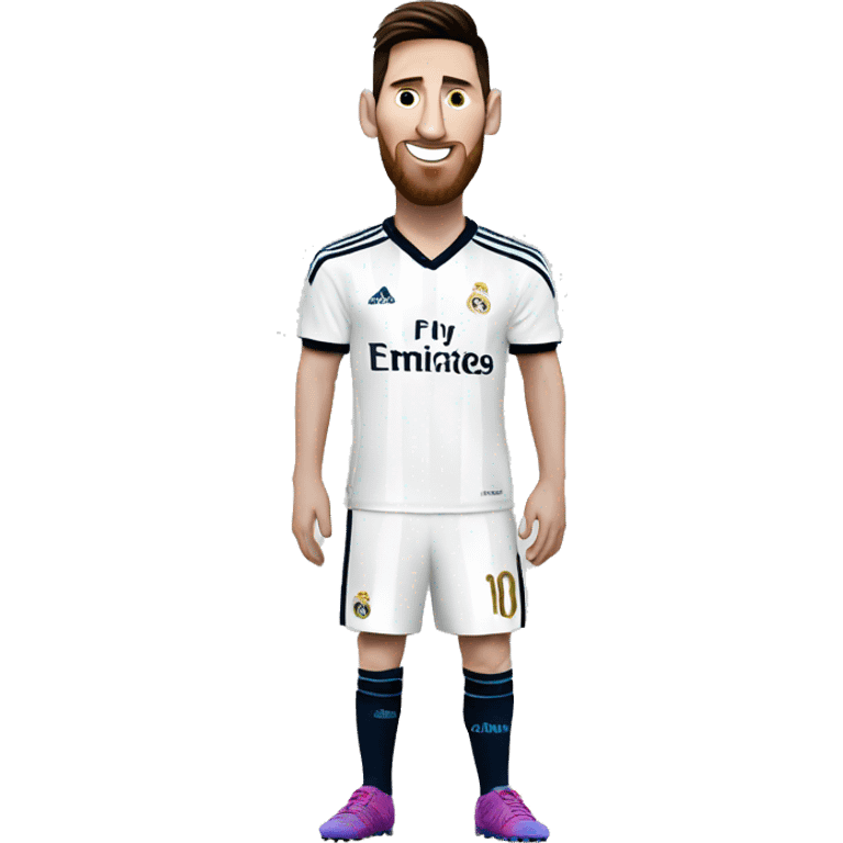 Messi Real Madrid  emoji