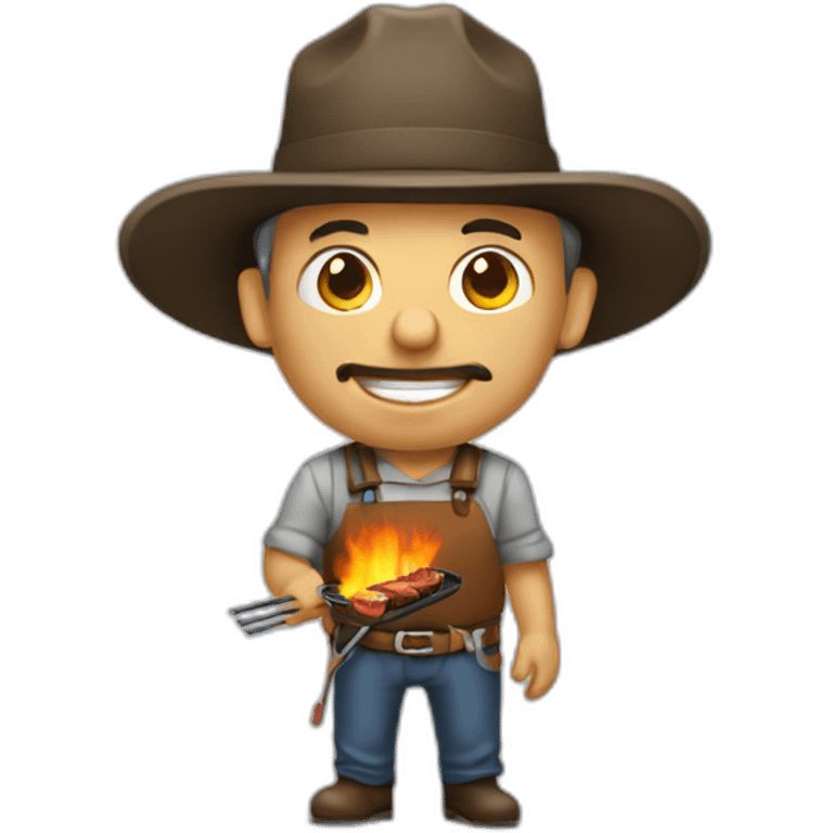 Gaucho bbq emoji