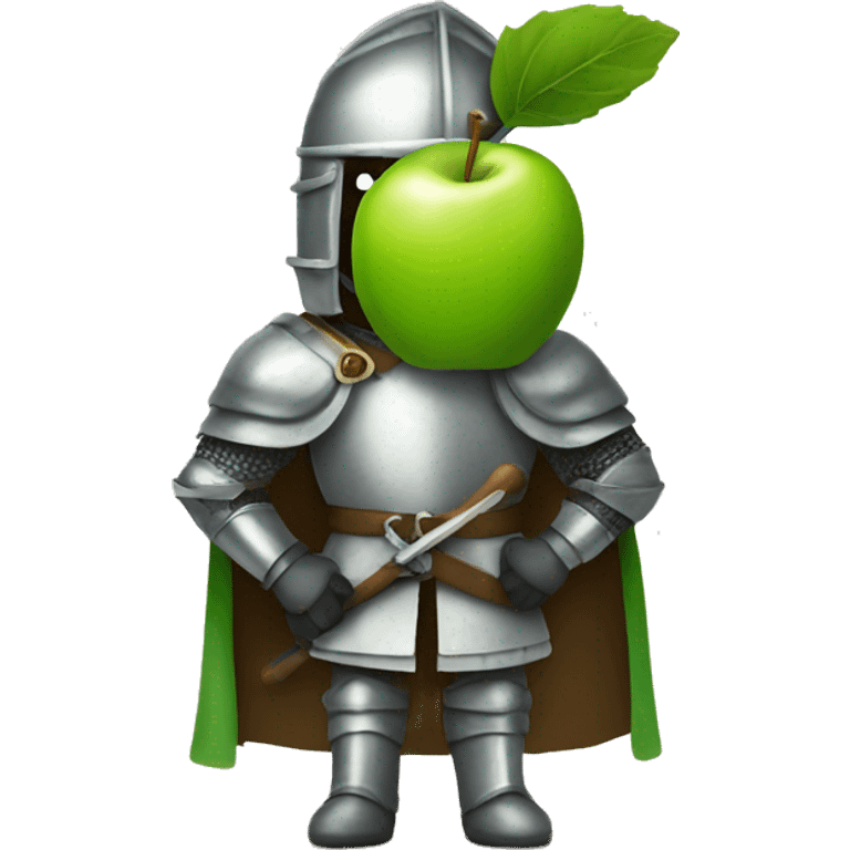 knight green apple emoji