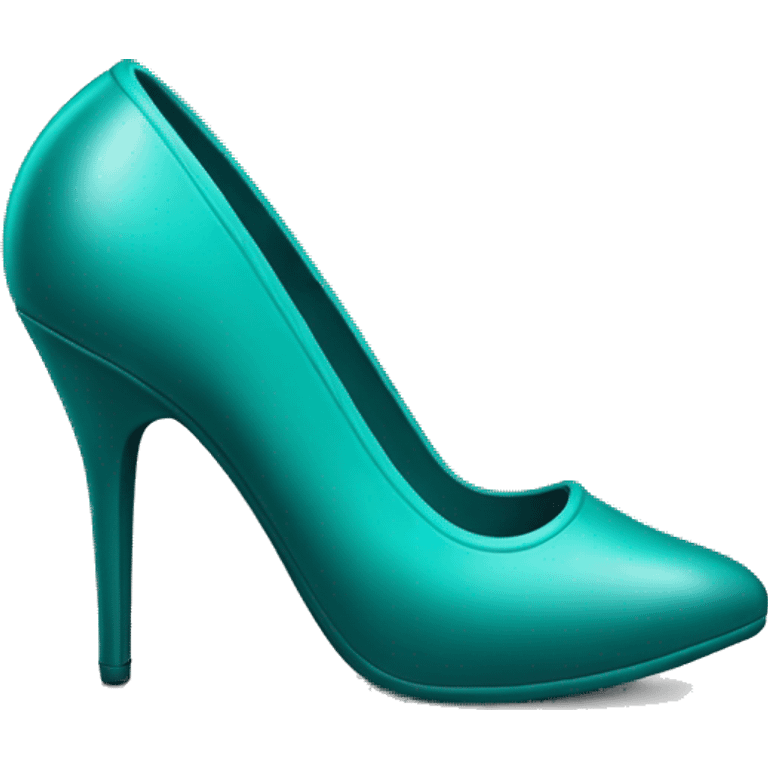 teal seal in heels emoji