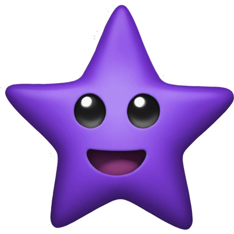 Purple star emoji