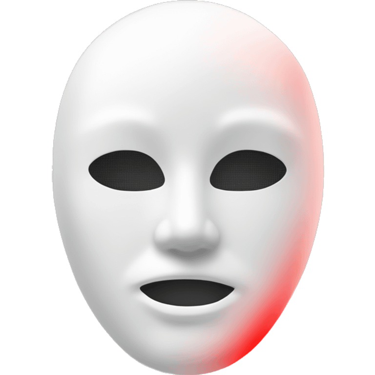 Omnilux red light therapy mask emoji