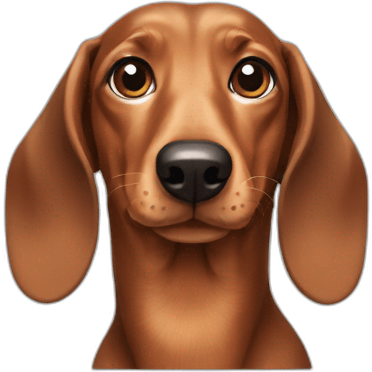 dachshund emoji