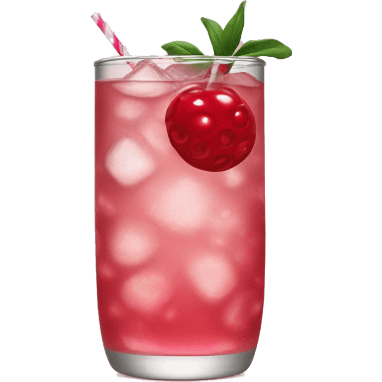 Shirley temple drink  emoji