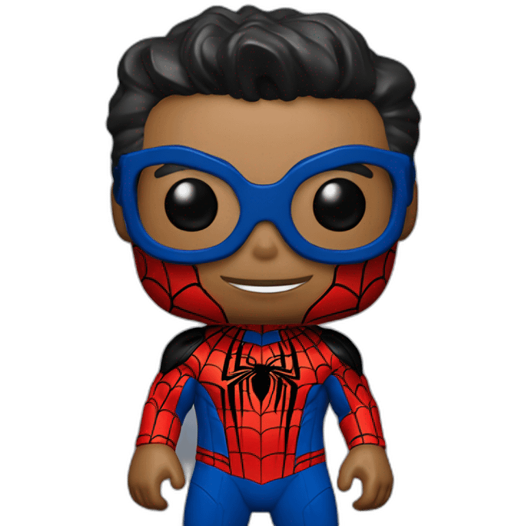 Funko pop spider man emoji