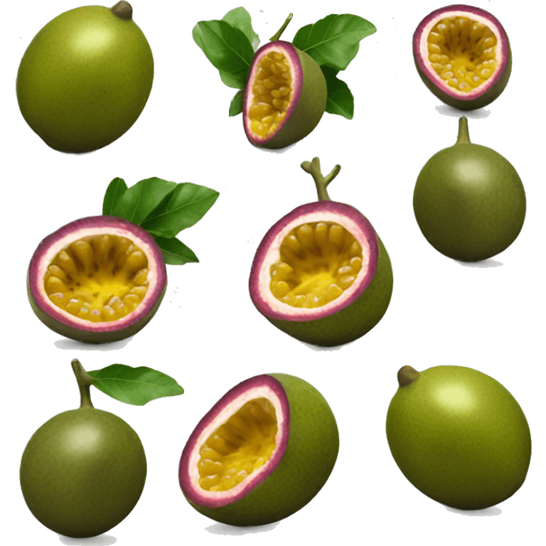 passion fruit emoji