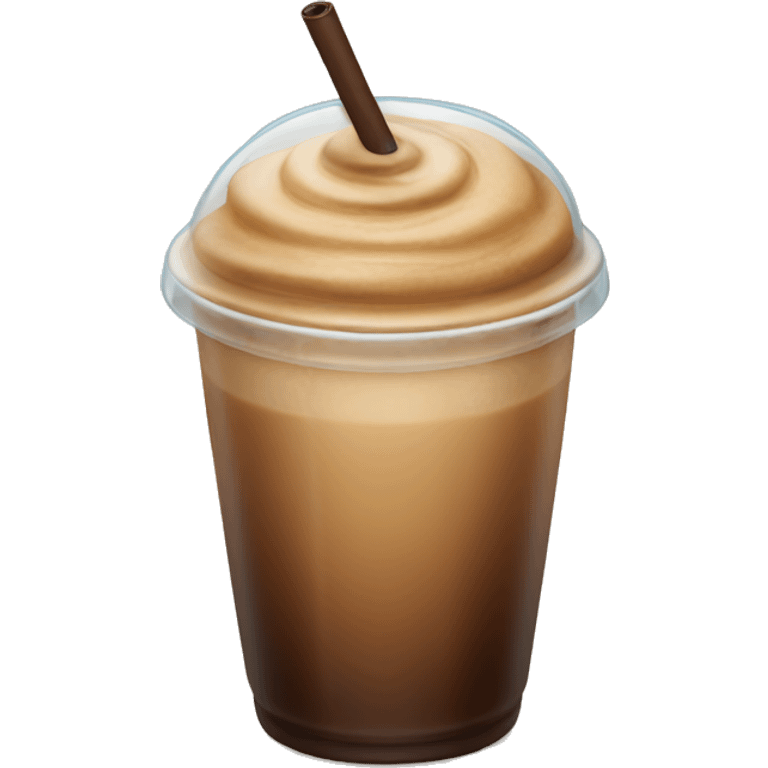 Iced coffee  emoji