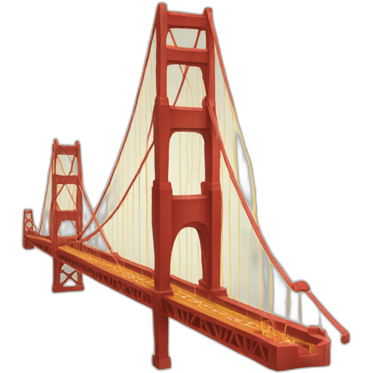 Golden Gate Bridge emoji