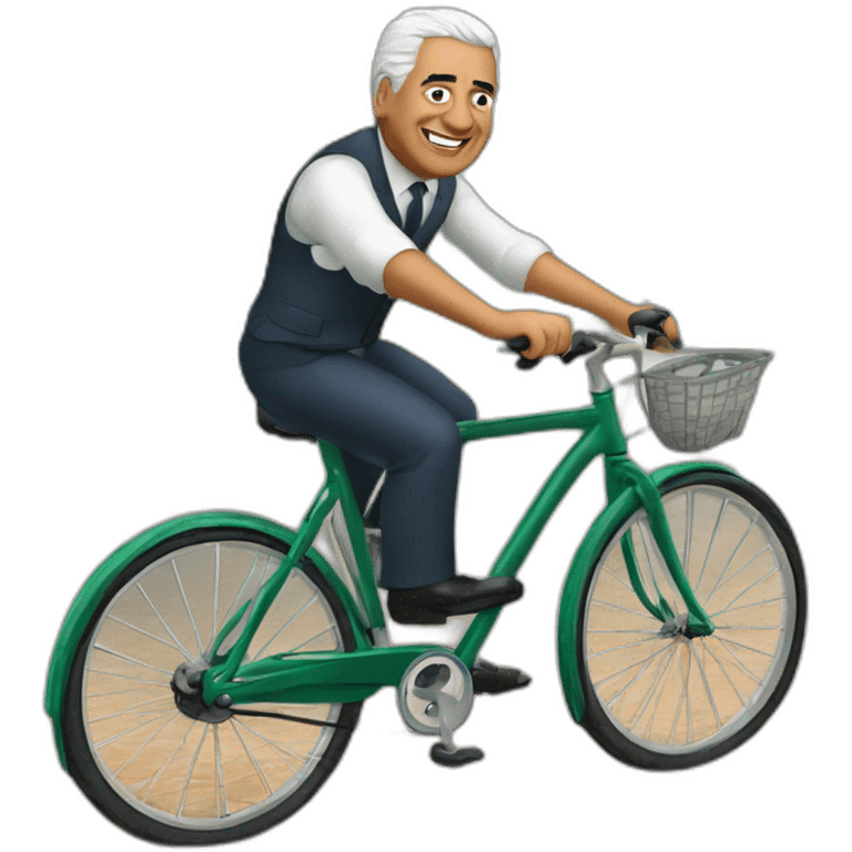 António Costa Portugal prime minister riding bicycle emoji