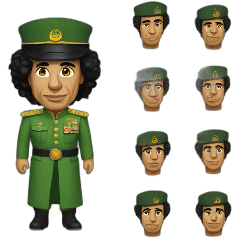 Muammar Gaddafi  emoji