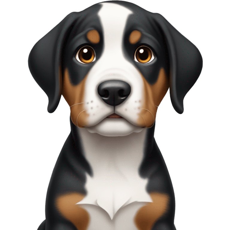 swiss mountain dog puppy emoji