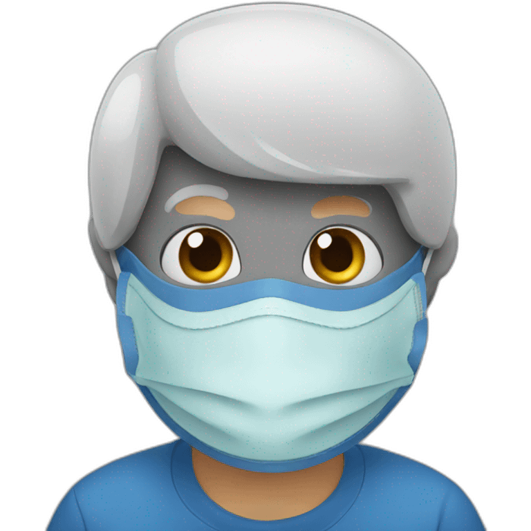 Covid mask emoji