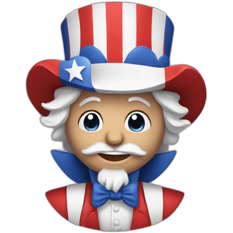 cute uncle sam emoji