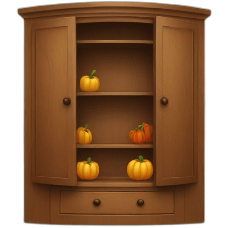 cupboard into fall emoji