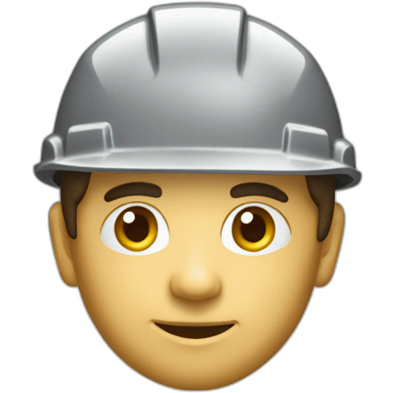 Plâtrier au chantier emoji