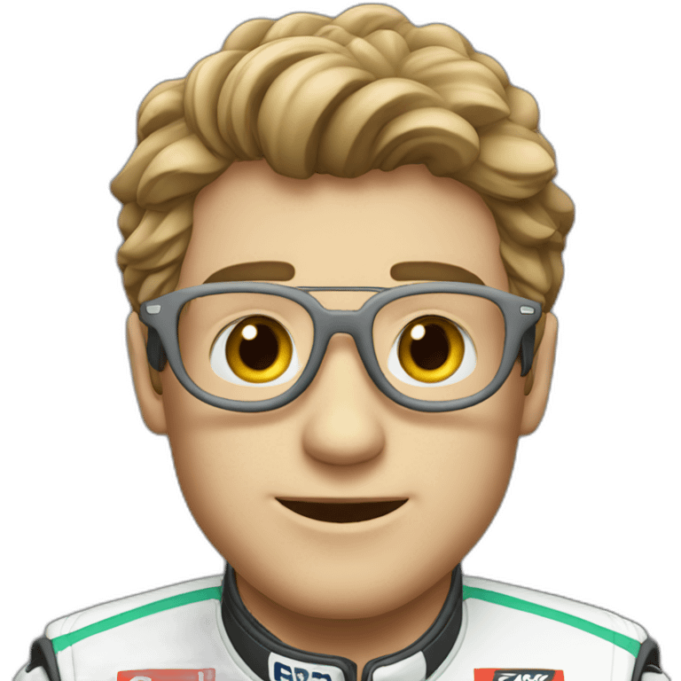 Formula 1 driver qui fait un pouce emoji