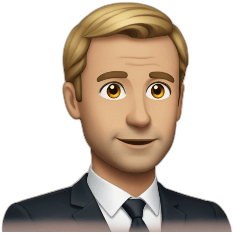 Clément Faydi looking like Macron emoji