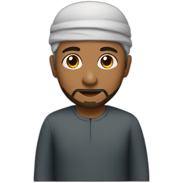 a muslim man emoji