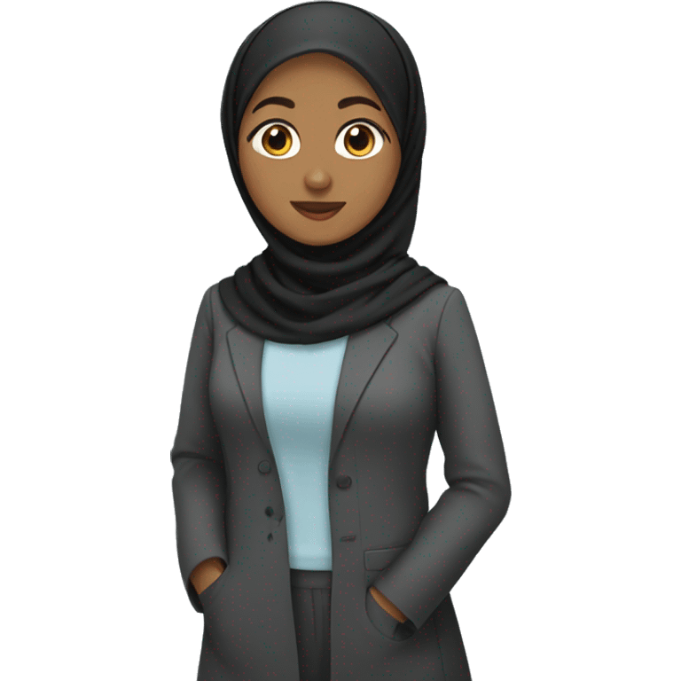 hijab teacher emoji