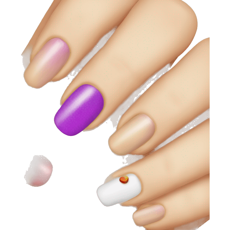 Uñas  emoji