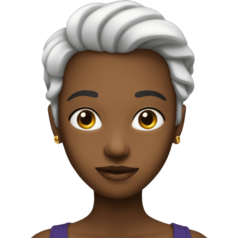 black elegant emoji