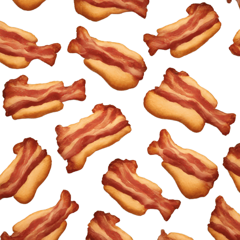 bacon chicken emoji