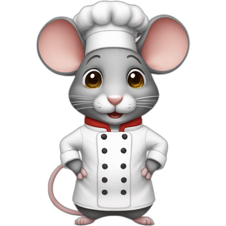 mouse chef emoji