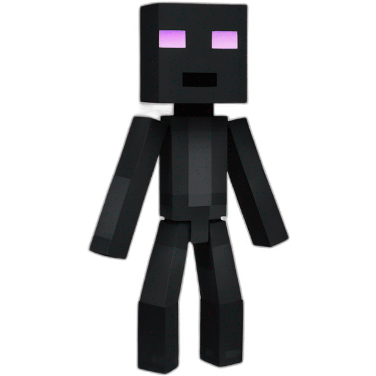 Minecraft enderman emoji