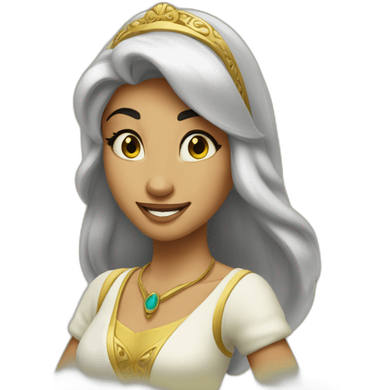 Aladin Jasmin Disney emoji