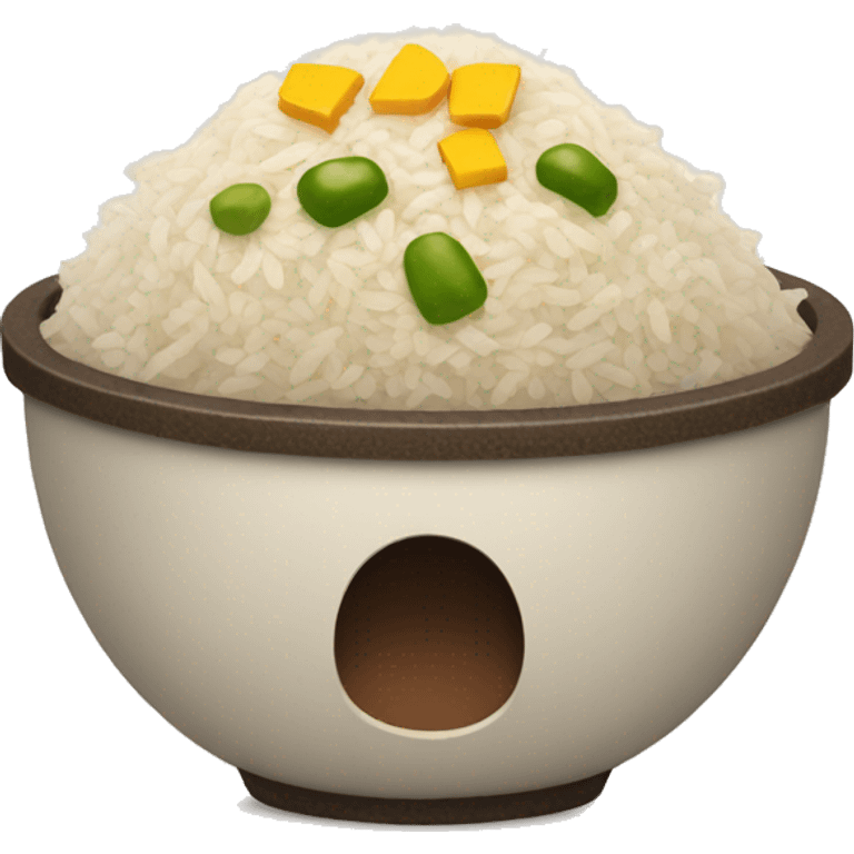 Chipotle rice bowl emoji