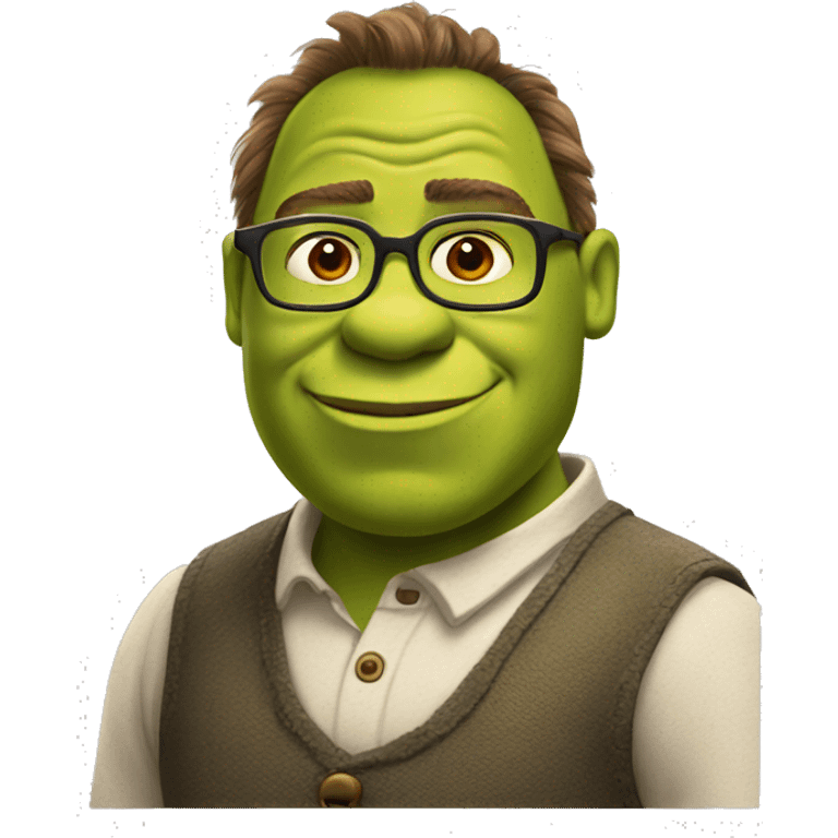 shrek with glasses emoji