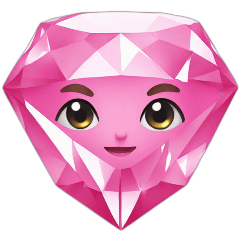 pink diamond emoji