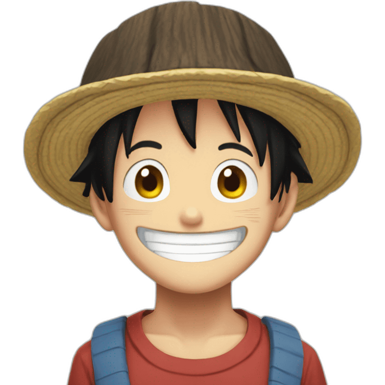 luffy smile emoji