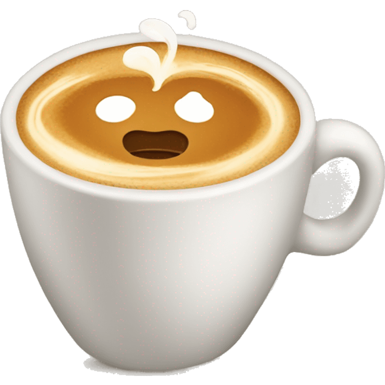 Coffee latte emoji