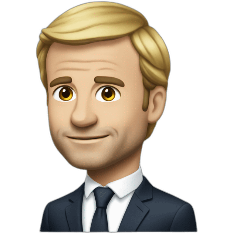 macron wealth emoji