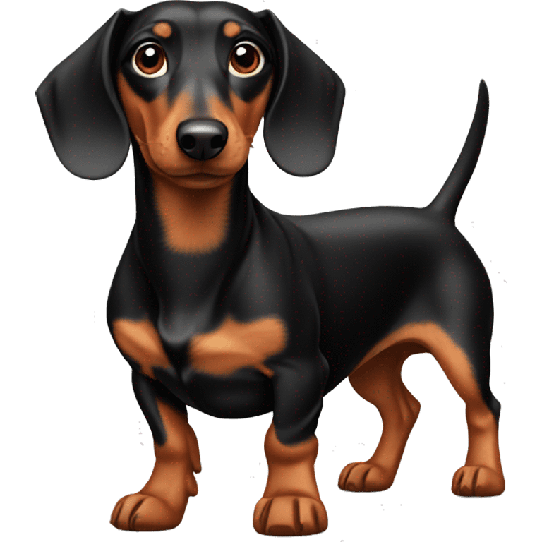 Dog dachshund emoji