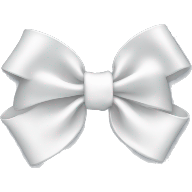 white bow emoji