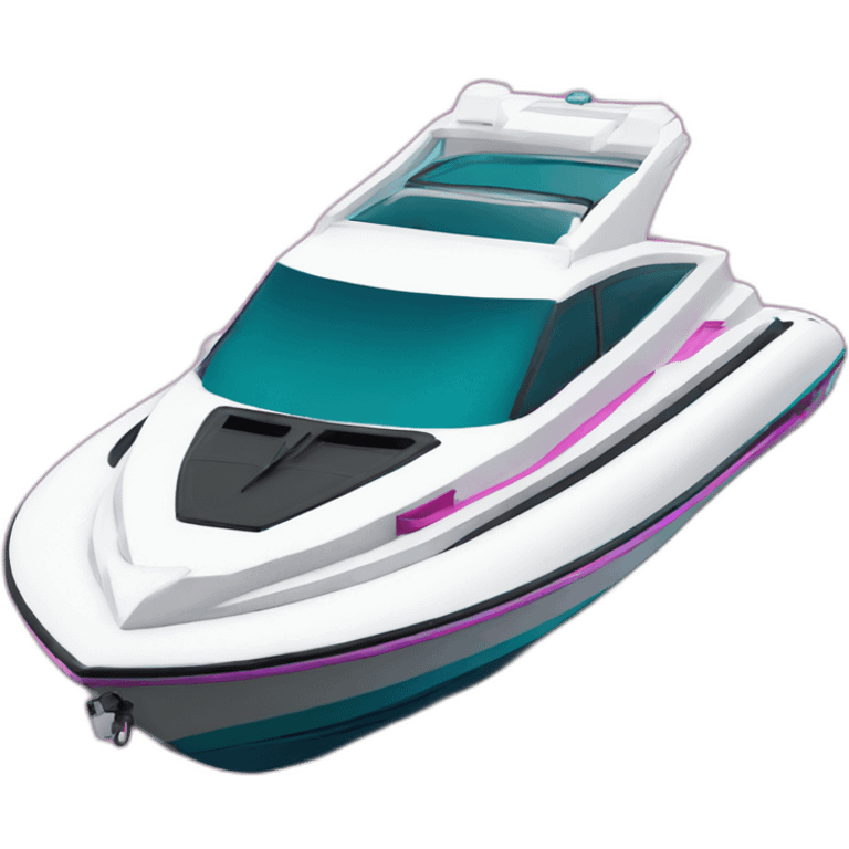 miami vice powerboat emoji