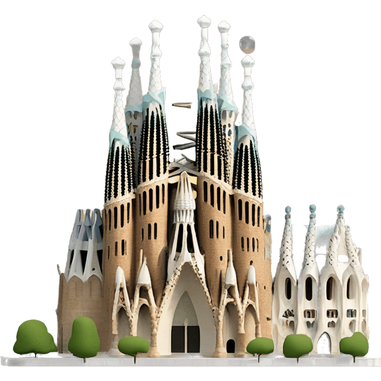 Gaudí’s Sagrada Familia emoji