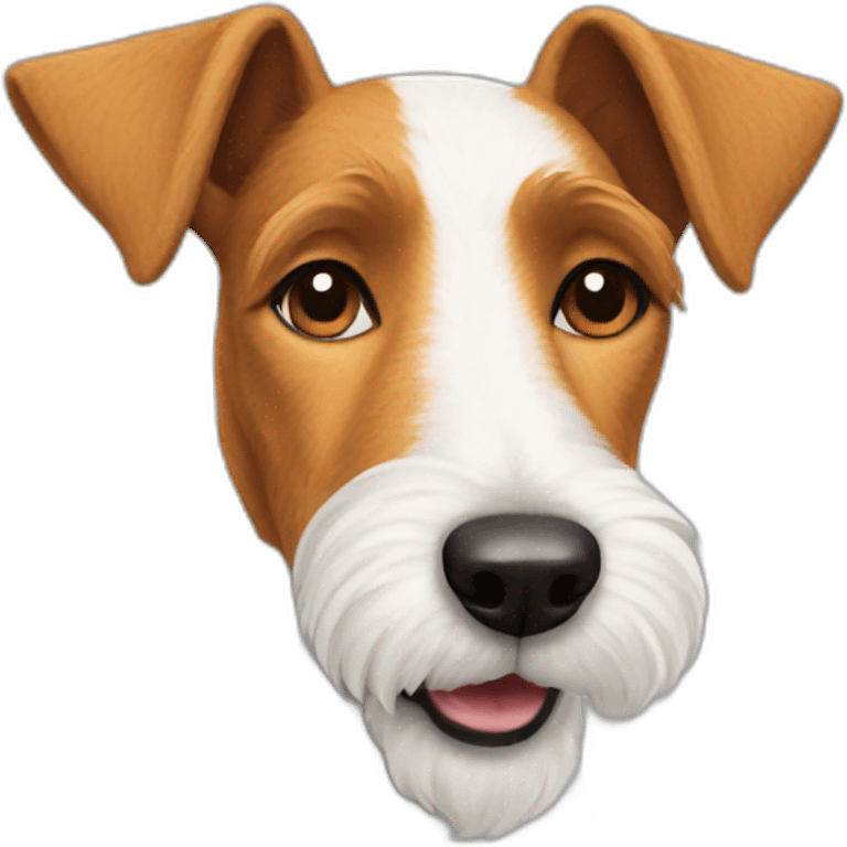 Fox terrier emoji